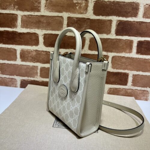 Alternative view of Gucci  Ophidia Mini Tote Bag  White