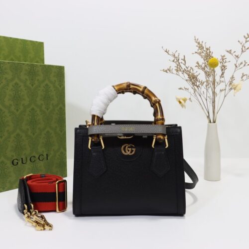 Gucci   Diana Small Tote Black