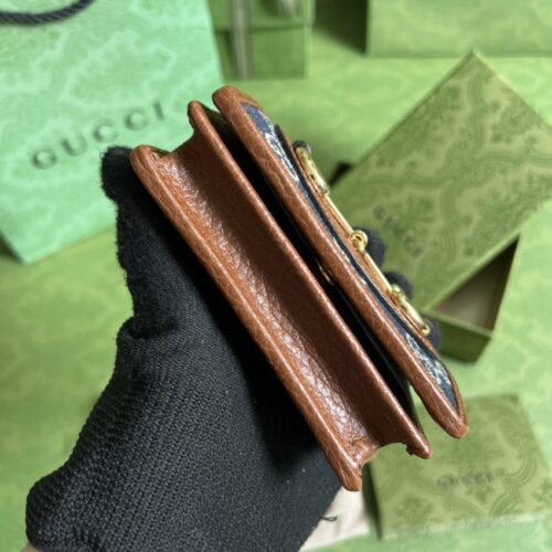 Alternative view of Gucci  Horsebit 1955 Wallet Denim Blue