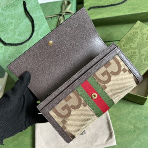 Alternative view of Gucci  Ophida Jumbo Long Wallet