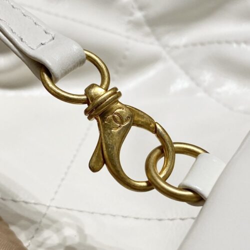 Alternative view of CHANEL 22 Medium Handbag White