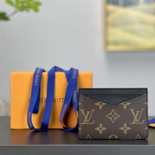 LV Card Holder Brown