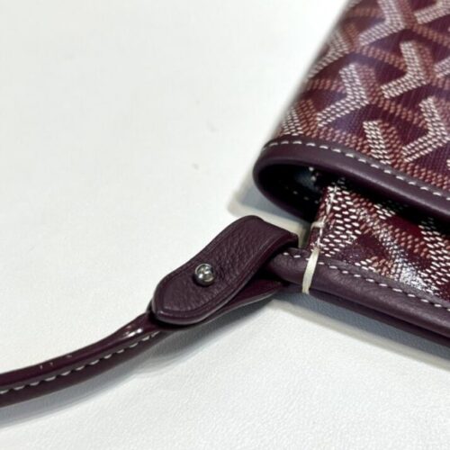 Alternative view of Goyard Plumet Pocket Wallet Bordeaux