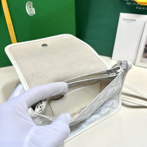 Alternative view of Goyard Plumet Pocket Wallet White