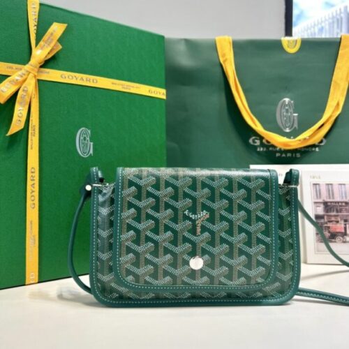 Goyard Plumet Pocket Wallet Green