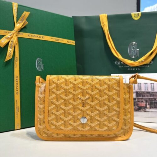 Goyard Plumet Pocket Wallet Yellow