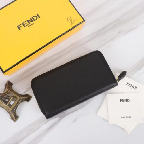 Alternative view of Fendi Yellow Eyes Wallet