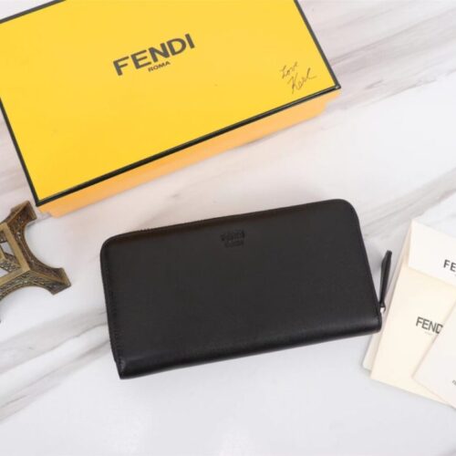 Alternative view of Fendi Black Eyes Wallet