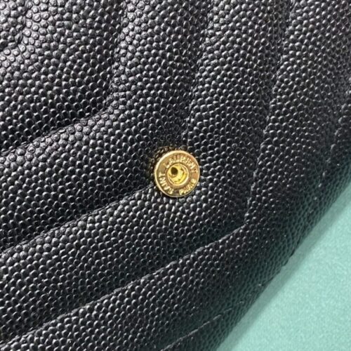 Alternative view of Yves Saint Laurent Chain Wallet Black