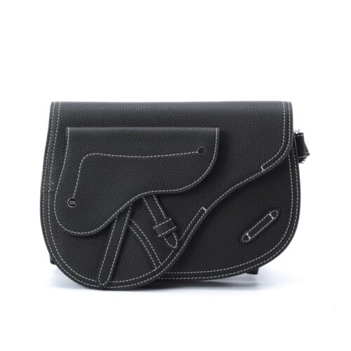 Dior Saddle  Shoulder Bag Black