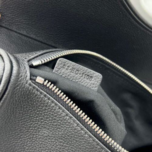 Alternative view of Dior Saddle Bag  Full Black Calfskin