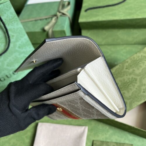 Alternative view of Gucci  Ophidia Long Wallet White