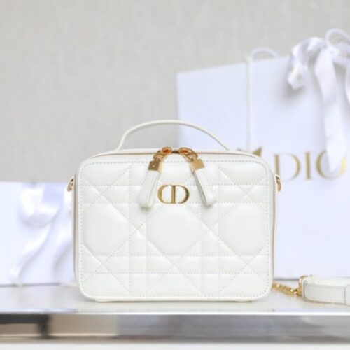 Alternative view of Dior Caro Box Bag White