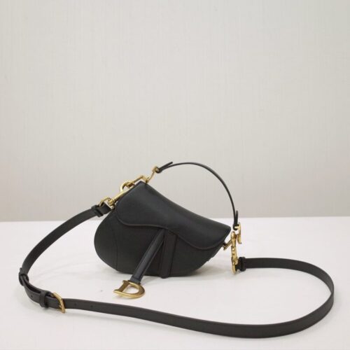 Dior Saddle Bag Small Black