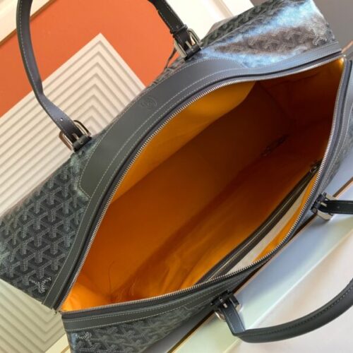 Alternative view of Goyard Bowling 55 Bag Black Brown