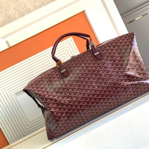 Alternative view of Goyard Bowling 55 Bag Bordeaux