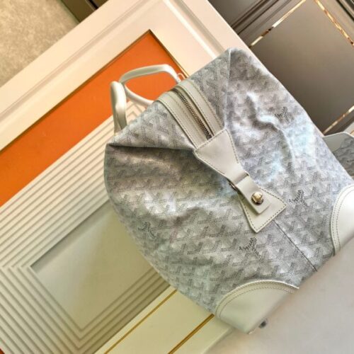 Alternative view of Goyard Bowling 55 Bag White