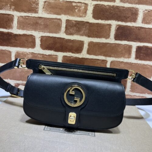 Gucci  G Blondie Waist Canvas Black