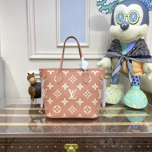 LV Neverfull MM Pink