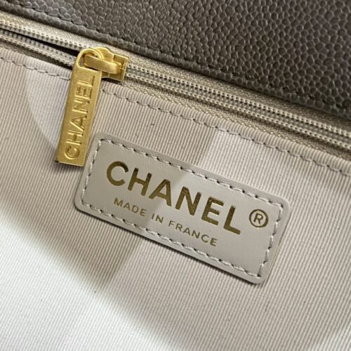 Alternative view of CHANEL Le Boy Large Grey