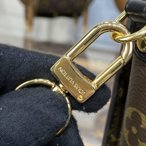 Alternative view of LV Pochette Metis Brown Canvas