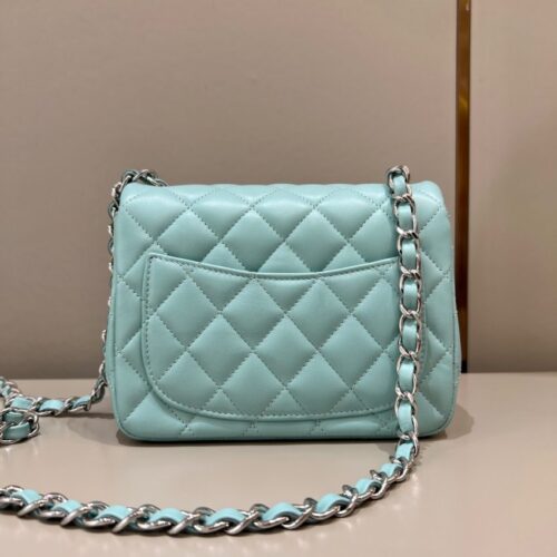 Alternative view of CHANEL Classic Flap 17cm Tiffany