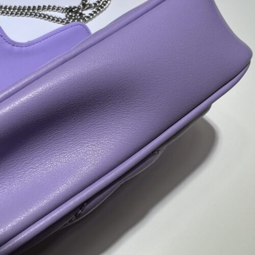 Alternative view of Gucci Matelassé  Mini Purple