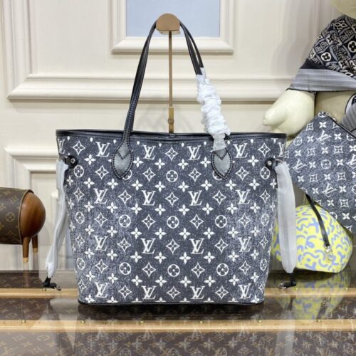 LV Neverfull MM Denim