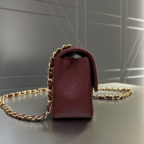 Alternative view of CHANEL Classic Flap 20cm  Burgundy