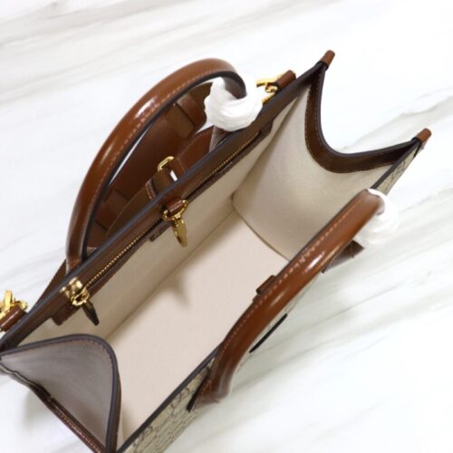 Alternative view of Gucci Interlocking Double G Small Tote Bag