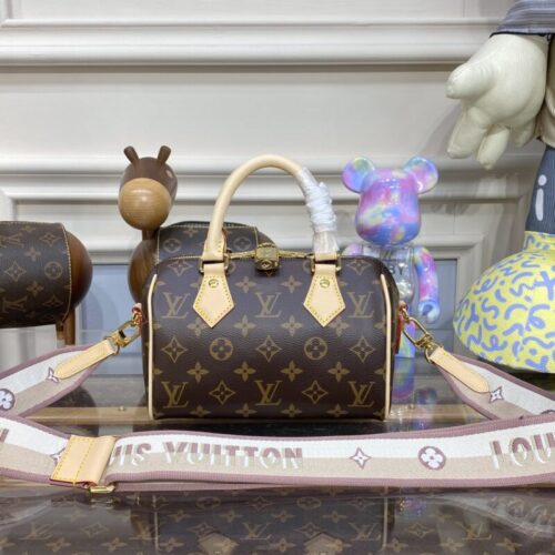LV Speedy Bandouliere 20 Brown