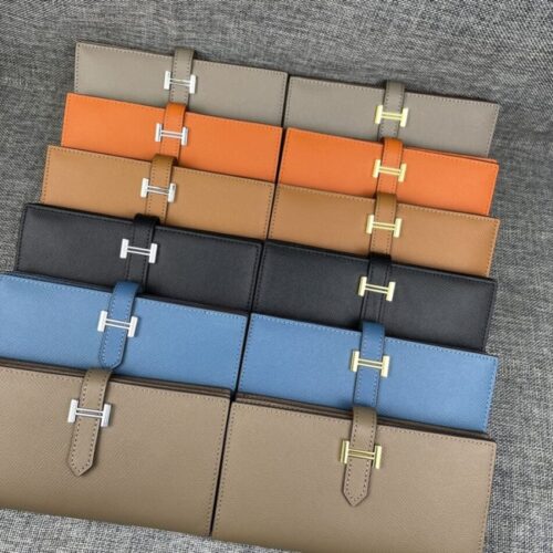 Hermes Zipper Vertical Wallet
