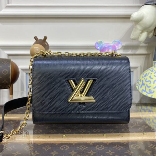 LV Twist Black With Chain