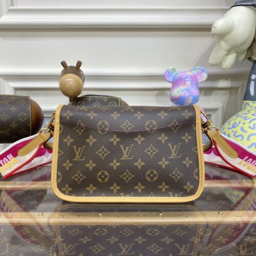 Alternative view of LV Nano Diane Satchel Pink Strap