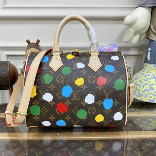 LV Speedy  Bandouliere 25 Yayoi Kusama