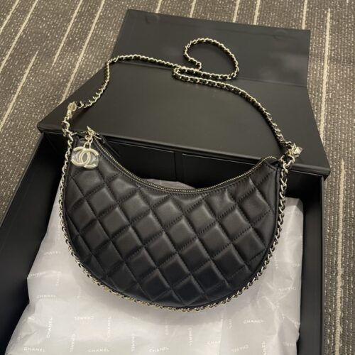 Alternative view of CHANEL  23P Crescent Bag