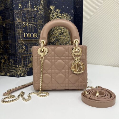 Lady Dior Mini Apricot