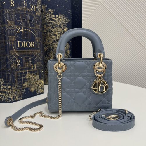 Lady Dior Mini Blue