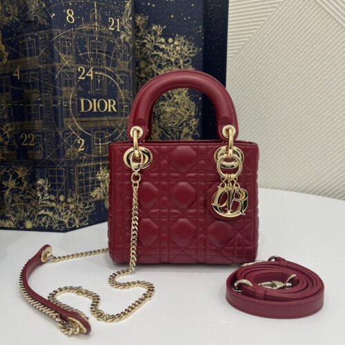 Lady Dior Mini Red