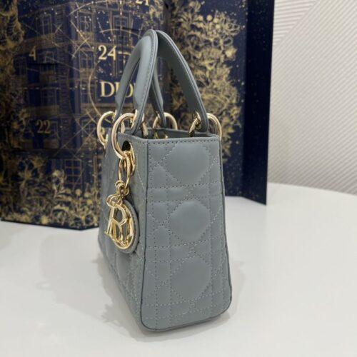 Alternative view of Lady Dior Mini Cloud Grey