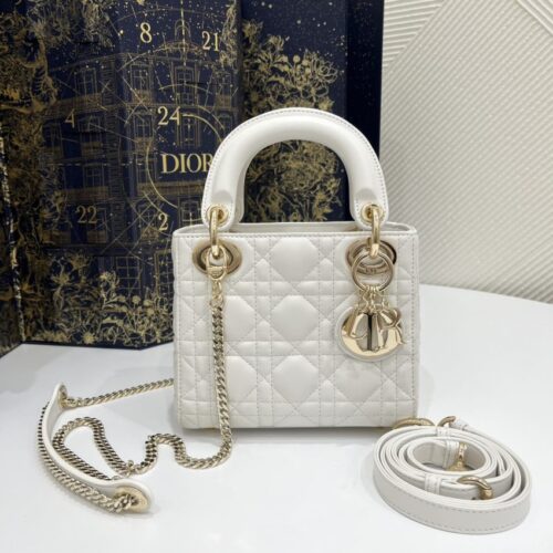 Lady Dior Mini White