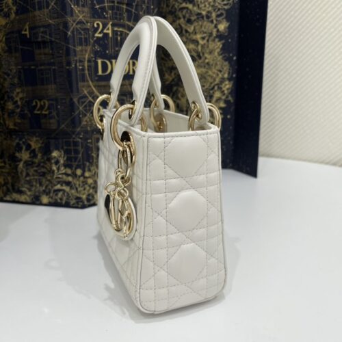 Alternative view of Lady Dior Mini White
