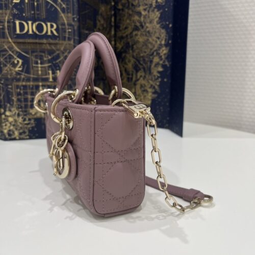 Alternative view of Dior Lady D-Joy Mini Bag Purple