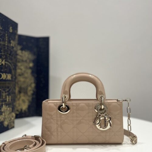 Dior Lady D-Joy Bag  Caramel Patent