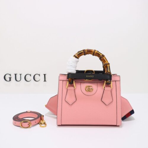 Gucci   Diana Small Tote Pink