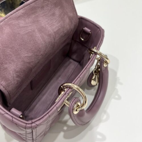 Alternative view of Dior Lady D-Joy Mini Bag Dark Purple
