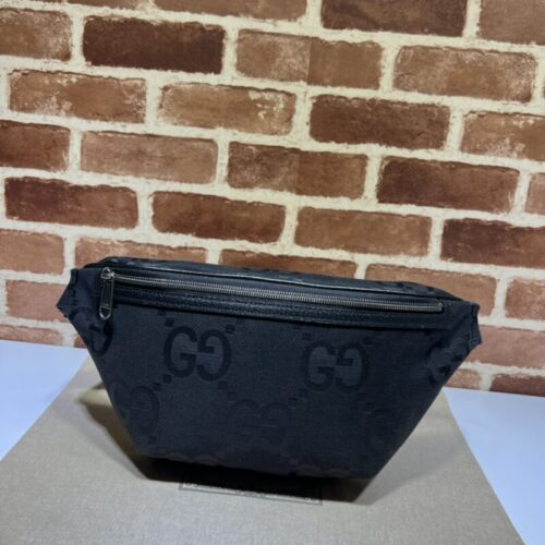 Gucci  Double G Waist Bag Black