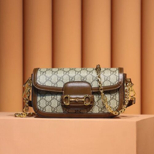 Gucci  𝐇𝐨𝐫𝐬𝐞𝐛𝐢𝐭 𝟏𝟗𝟓𝟓 Baguette Bag