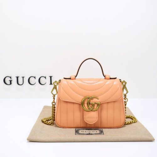 Gucci  GG Marmont Top Handle Apricot