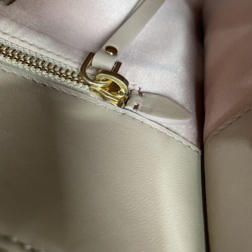 Alternative view of Miu Miu Matelassé  Tote Beige